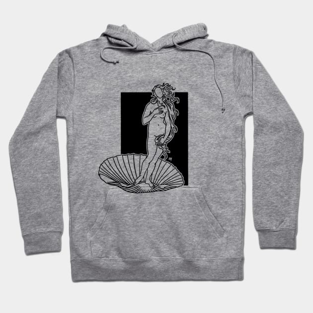 The Birth of Venus Hoodie by Museum of Mysteries